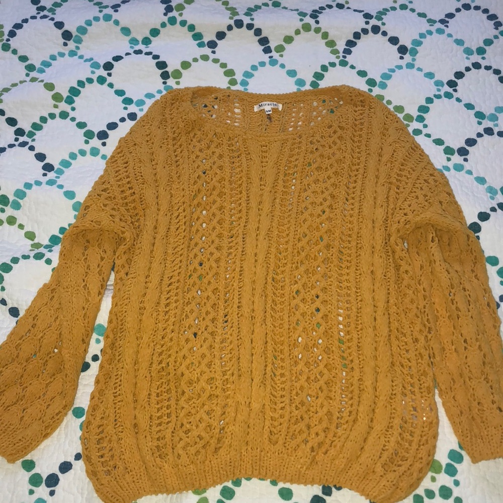 Soft Mustard Yellow Sweater